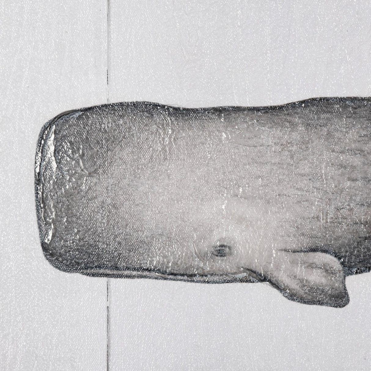 Sperm Whale by Mercana Studio a Hand Embellished Textured Canvas by Mercana at Eve Furniture