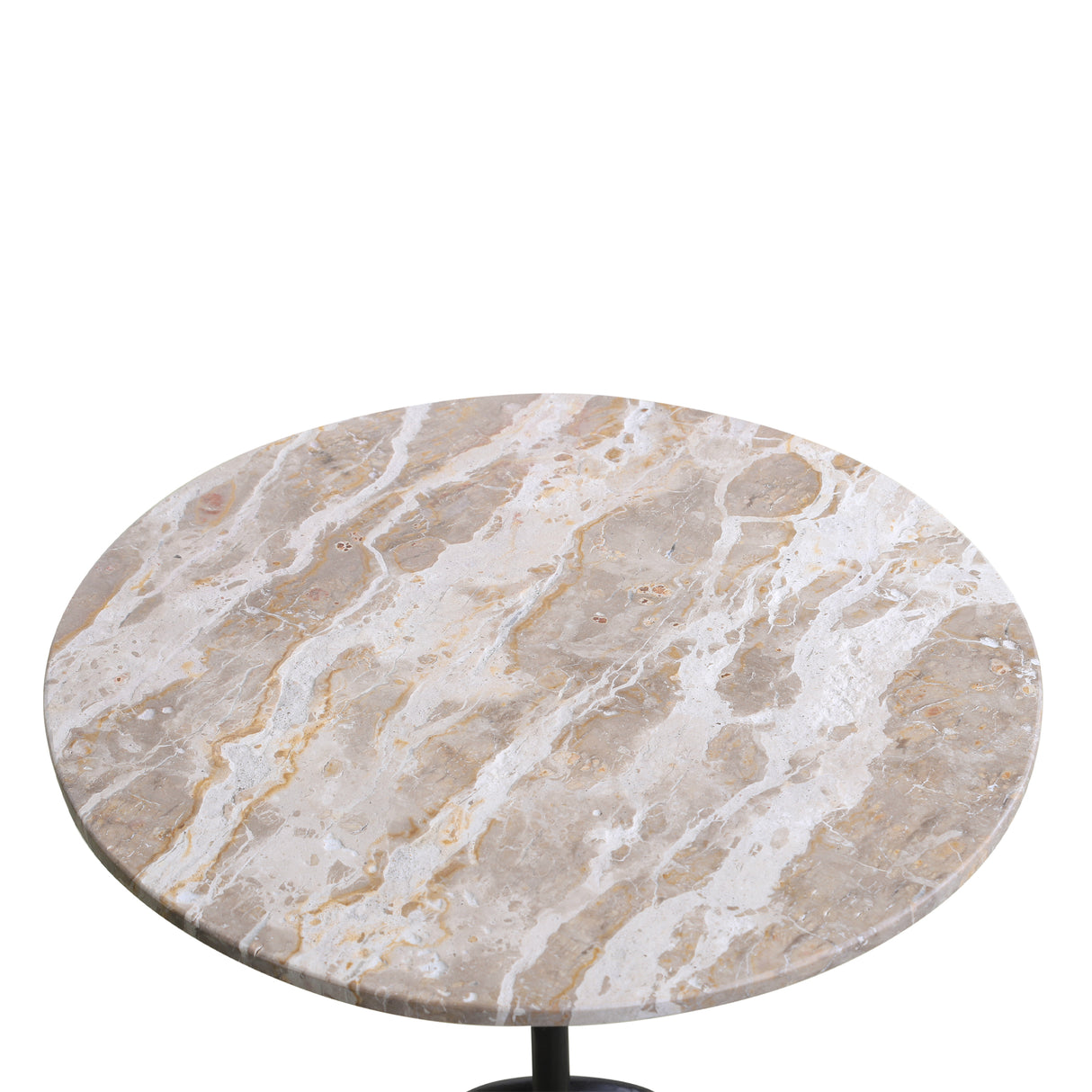 Sperre 18" Accent Table with Capri Beige Marble by Home Trends & Design at Eve Furniture