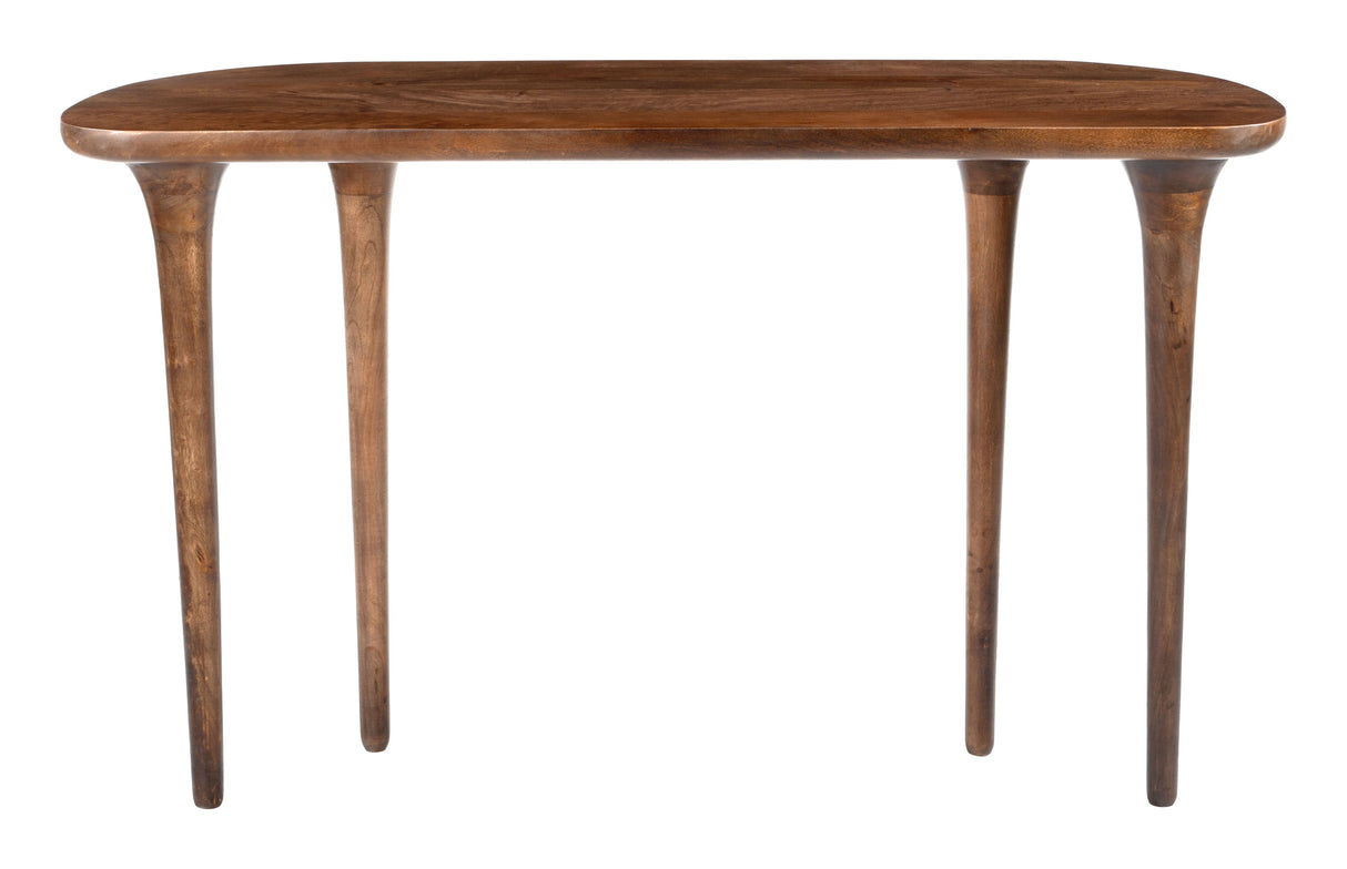 Spiker Walnut Console Table by Zuomod at Eve Furniture