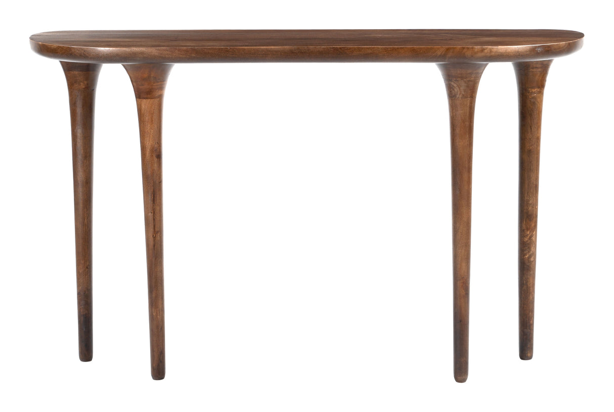 Spiker Walnut Console Table by Zuomod at Eve Furniture