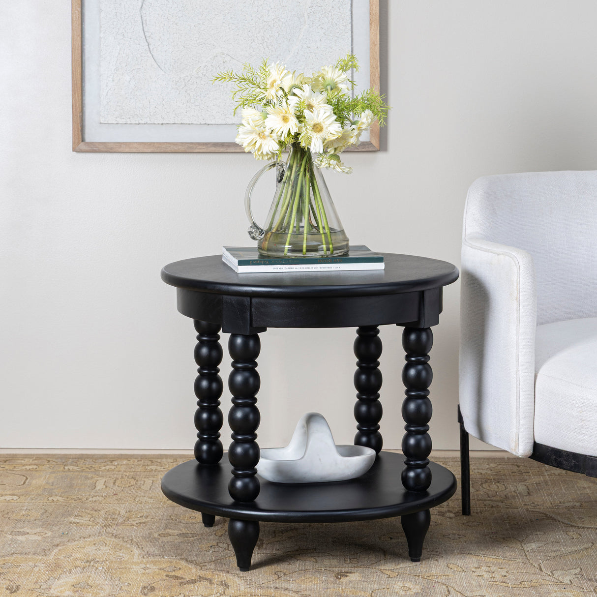 Spindle End Table by Co.House Designs at Eve Furniture
