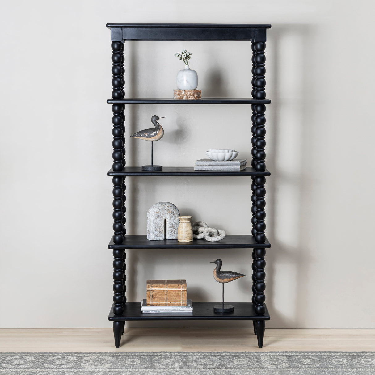 Spindle Tall Bookcase by Co.House Designs at Eve Furniture