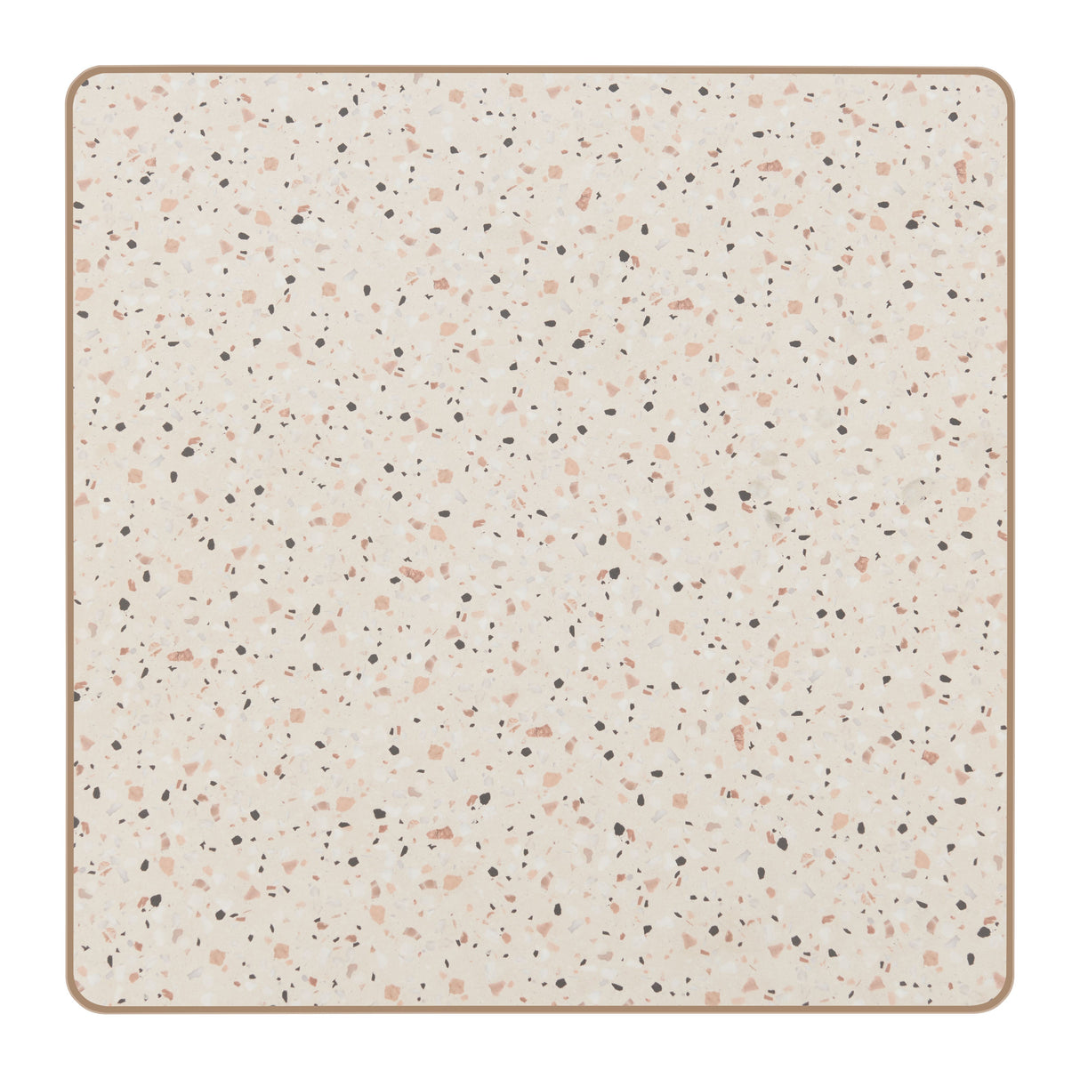 Spot Beige & Gold Bistro Table by Zuomod at Eve Furniture