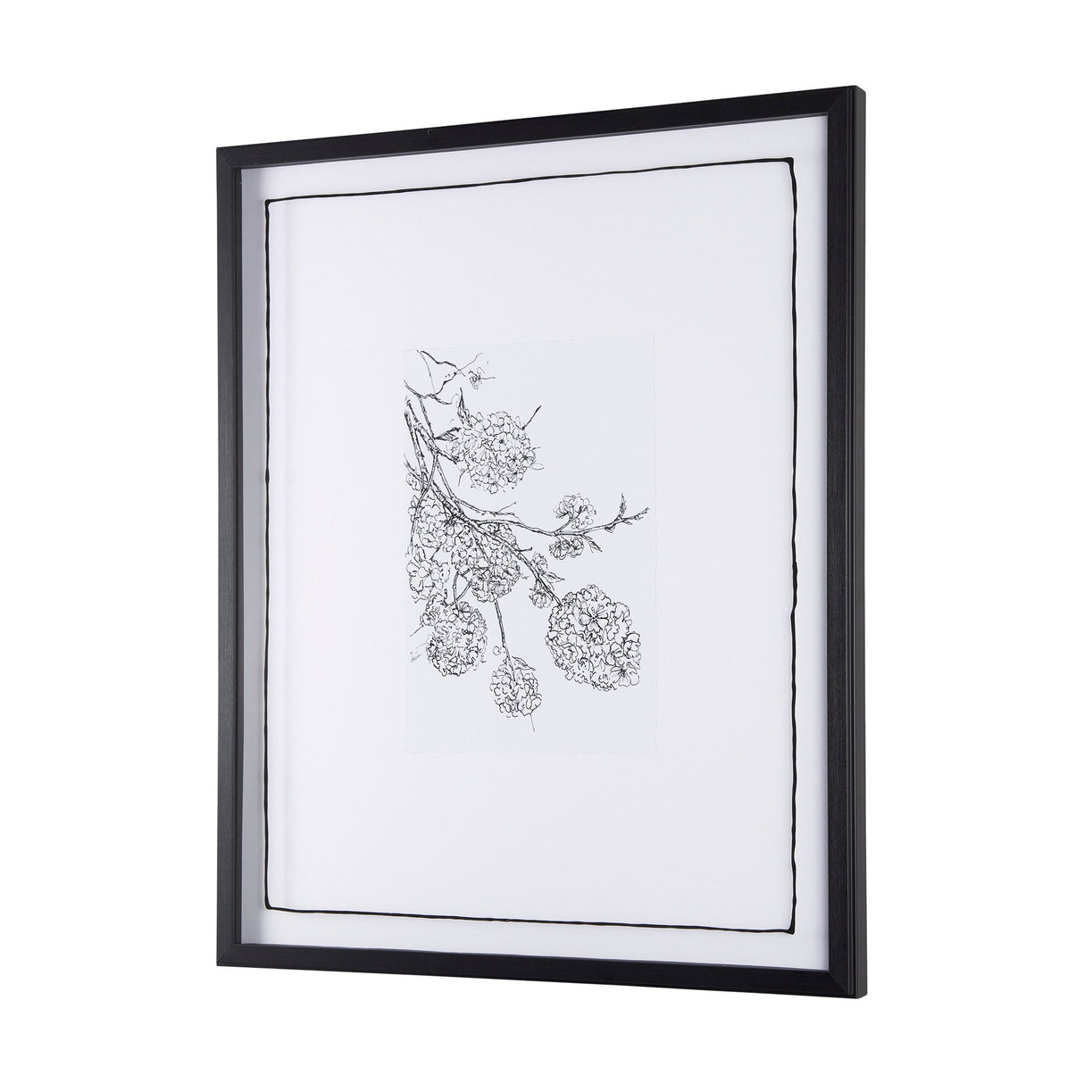 Spring Blooming IX by Mercana Studio a Hand Embellished Textured Framed Art Print Matted under Glass by Mercana at Eve Furniture