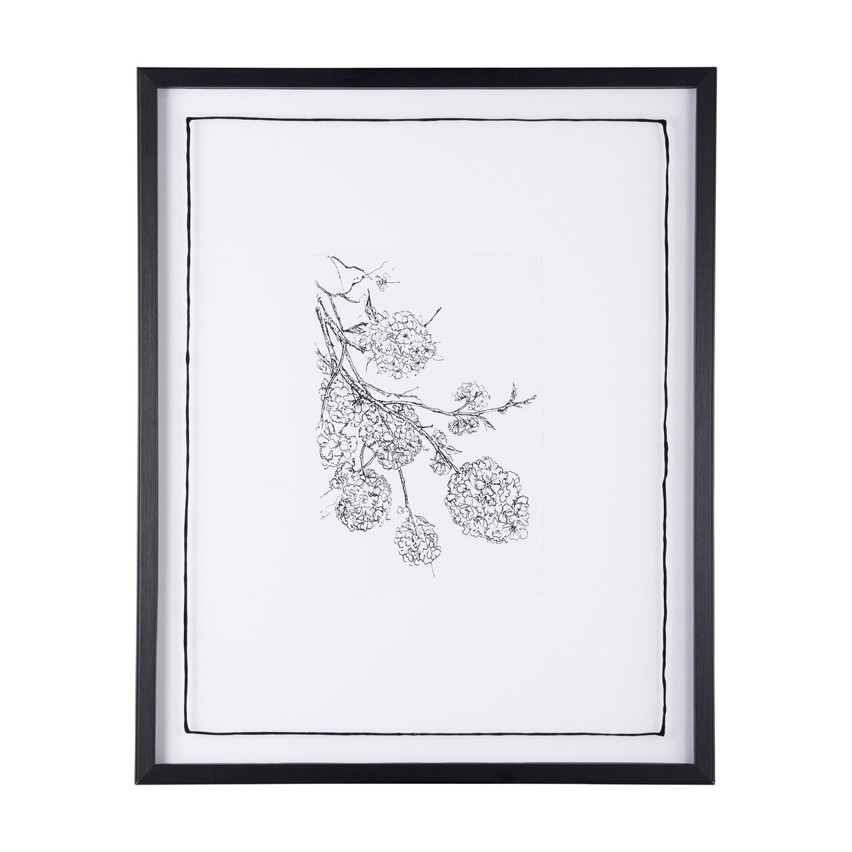 Spring Blooming IX by Mercana Studio a Hand Embellished Textured Framed Art Print Matted under Glass by Mercana at Eve Furniture