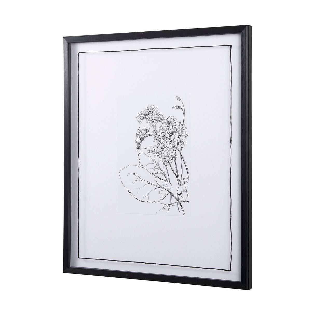Spring Blooming VIII by Mercana Studio Hand Embellished Textured Framed Art Print Matted under Glass by Mercana at Eve Furniture