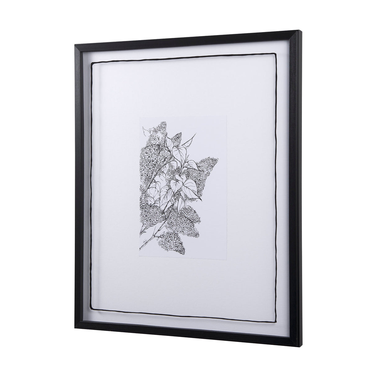 Spring Blooming XI by Mercana Studio a Hand Embellished Textured Framed Art Print Matted under Glass by Mercana at Eve Furniture