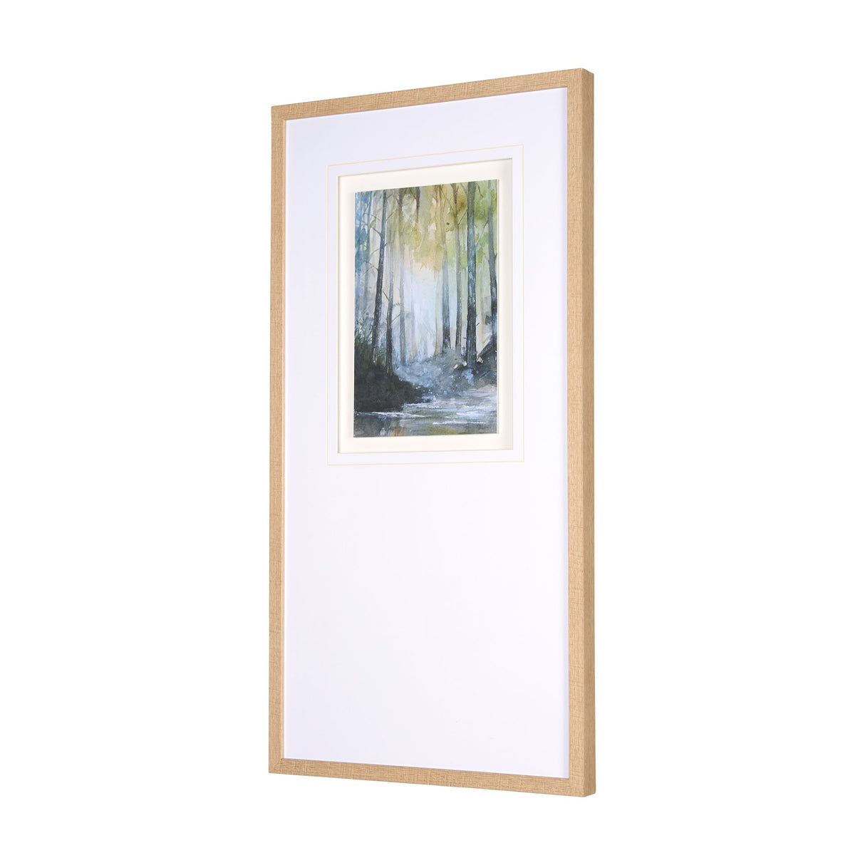 Spring Light I by Mercana Studio a Hand Embelished Textured Framed Art Print Matted under Glass by Mercana at Eve Furniture
