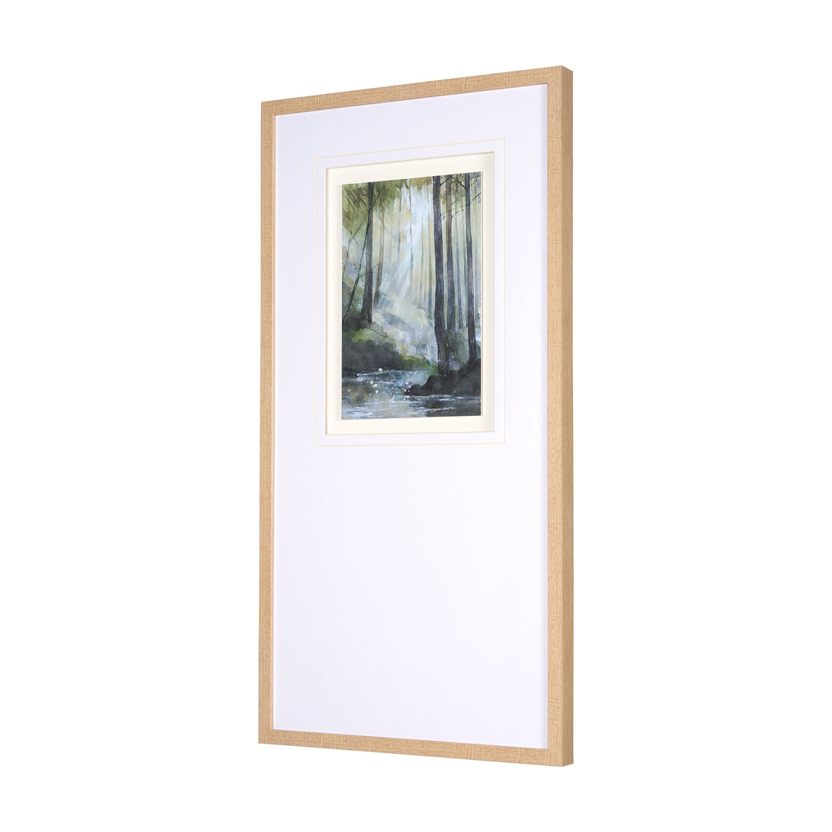 Spring Light II by Mercana Studio a Hand Embelished Textured Framed Art Print Matted under Glass by Mercana at Eve Furniture