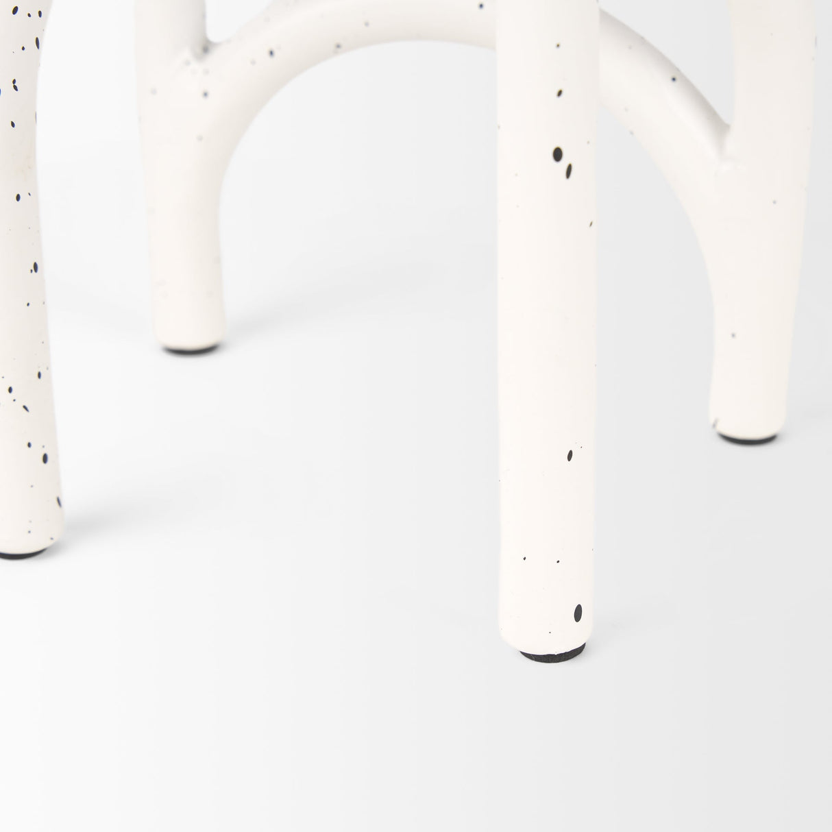 Springe White & Gray Speckled Arch Decorative Object (Set of 2) by Mercana at Eve Furniture