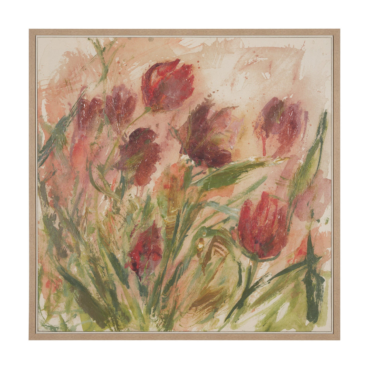 Springs Ritual by Mercana Studio a Hand Embellished Textured Framed Canvas by Mercana at Eve Furniture