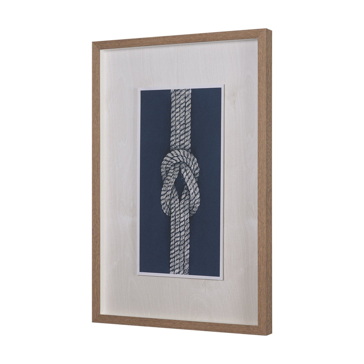 Square Knot by Mercana Studio Hand-Embellished Framed Artwork Matted under Glass by Mercana at Eve Furniture