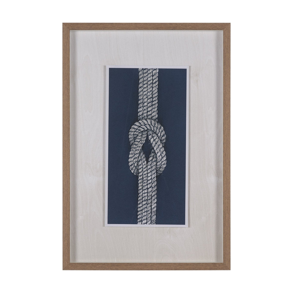 Square Knot by Mercana Studio Hand-Embellished Framed Artwork Matted under Glass by Mercana at Eve Furniture