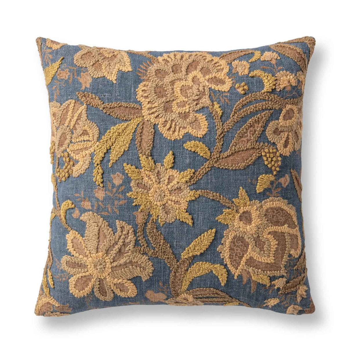 SR Anika Blue Sea 22x22 Throw Pillow (Set of 2) by Classic Home at Eve Furniture