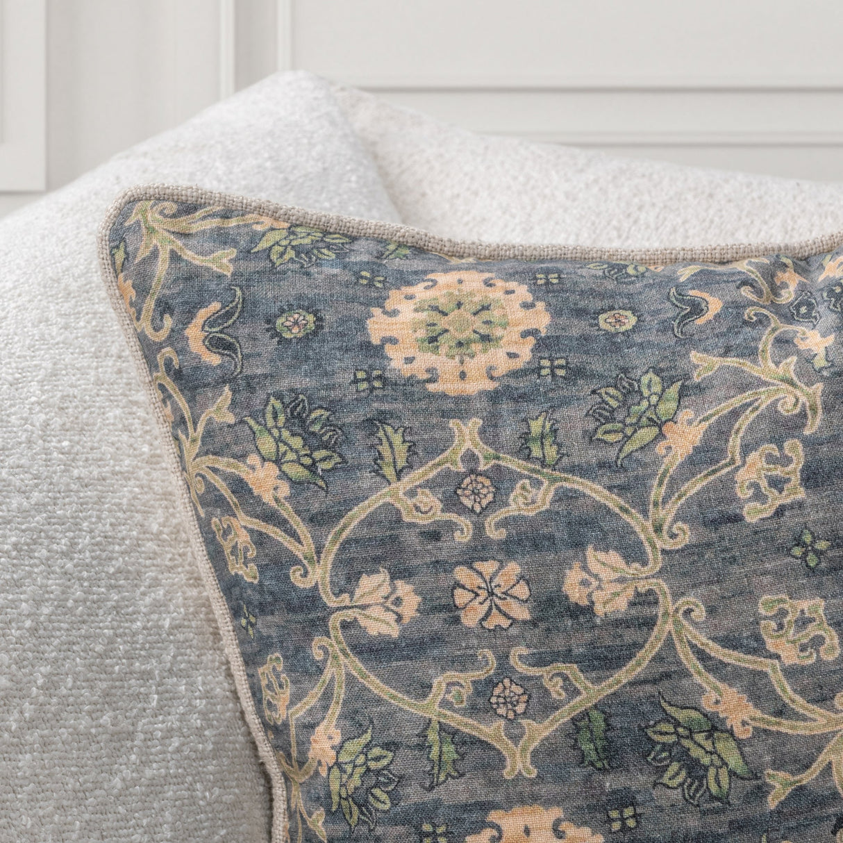 SR Ira Blue Sea Multi 22x22 Throw Pillow (Set of 2) by Classic Home at Eve Furniture