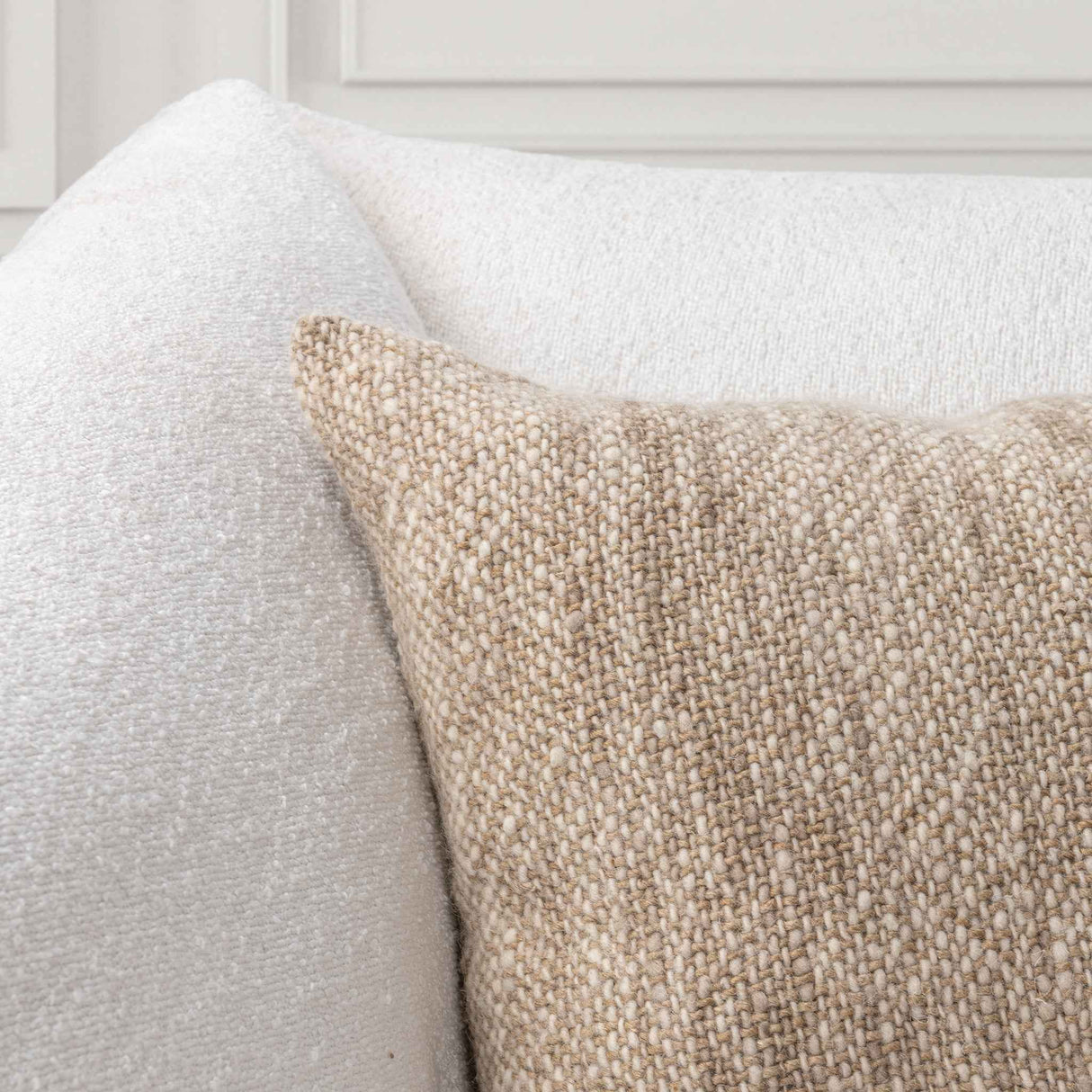 SR Jai Natural 22x22 Throw Pillow by Classic Home at Eve Furniture