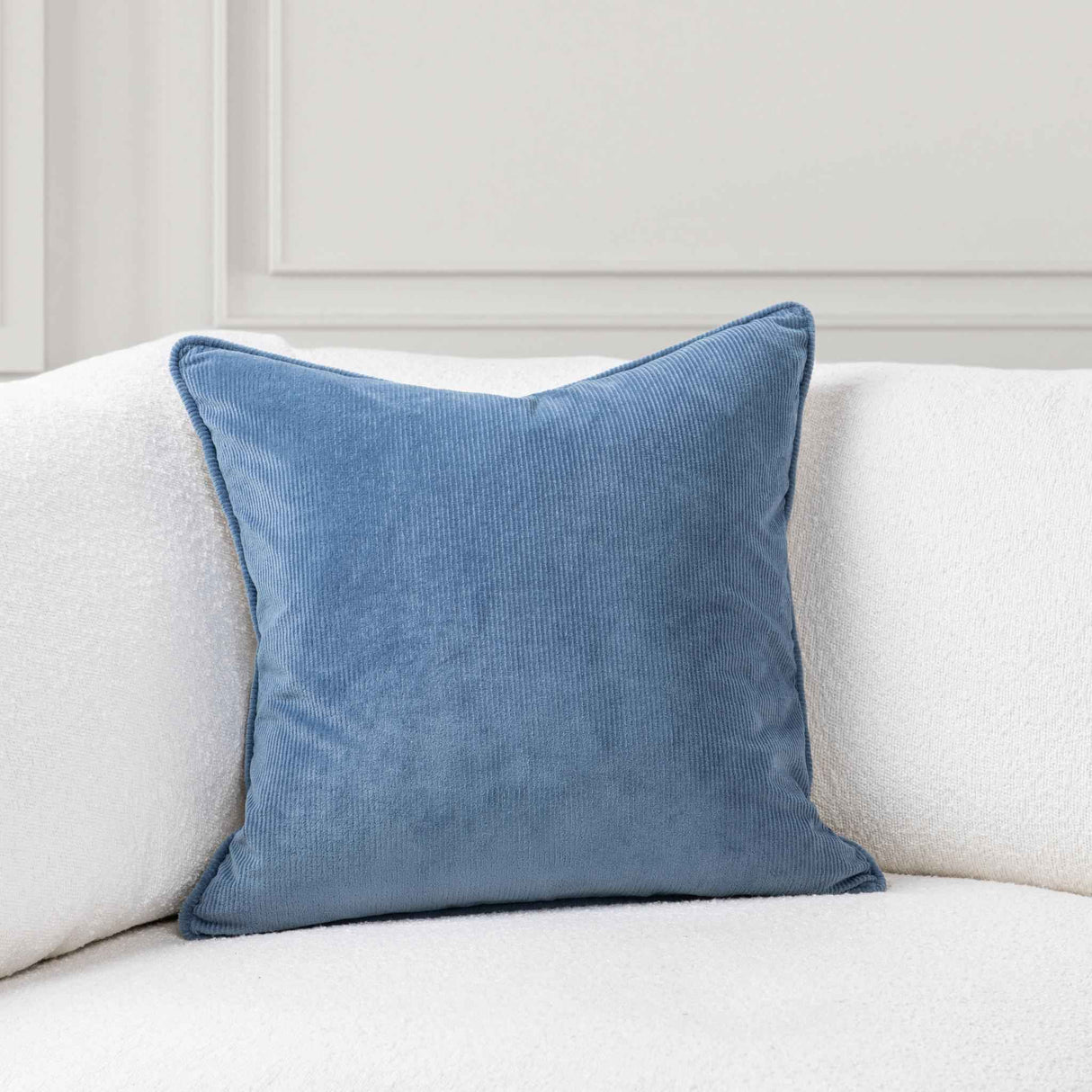 SR Memoir Sea Blue 22x22 Throw Pillow (Set of 2) by Classic Home at Eve Furniture