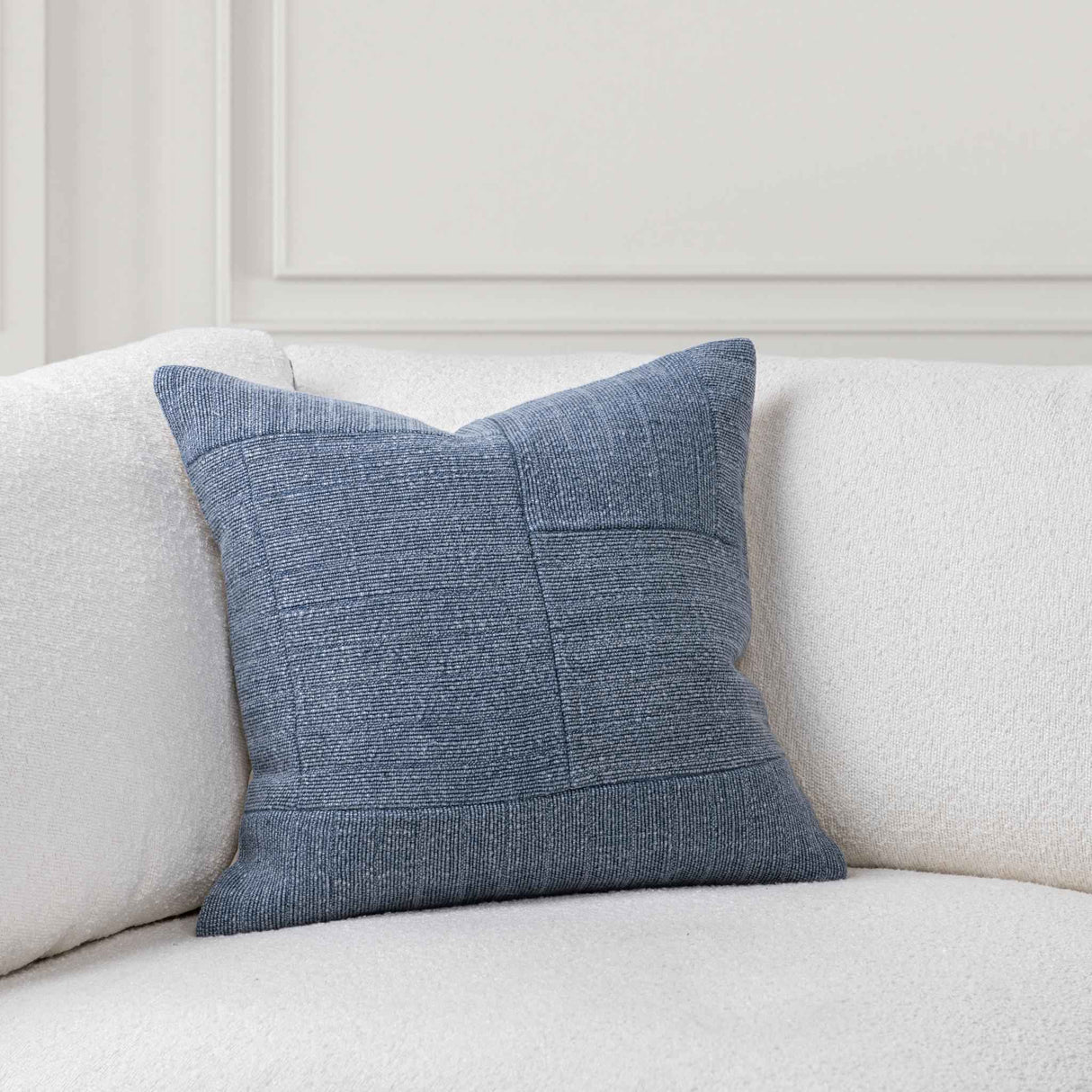 SR Moksha Sea Blue 20x20 Throw Pillow (Set of 2) by Classic Home at Eve Furniture
