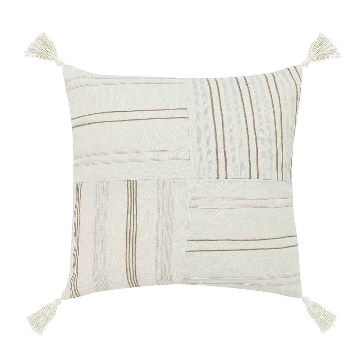 ST Apana Ivory/Natural Multiple Sizes Throw Pillow (Set of 2) by Classic Home at Eve Furniture