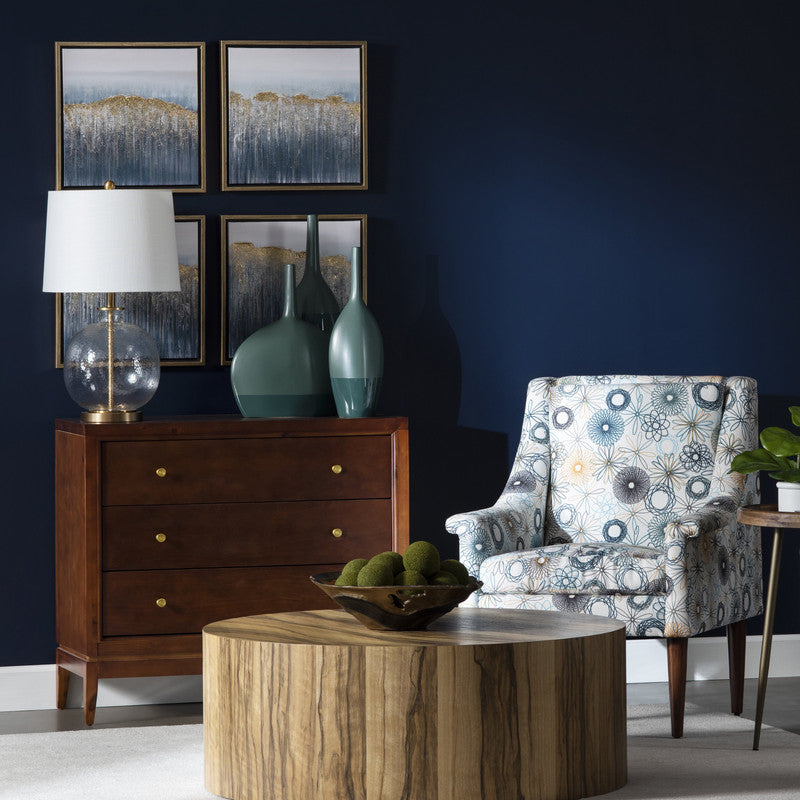 St. Germaine Blue Emerald Bay Vases by Crestview at Eve Furniture