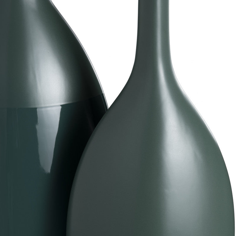 St. Germaine Blue Emerald Bay Vases by Crestview at Eve Furniture