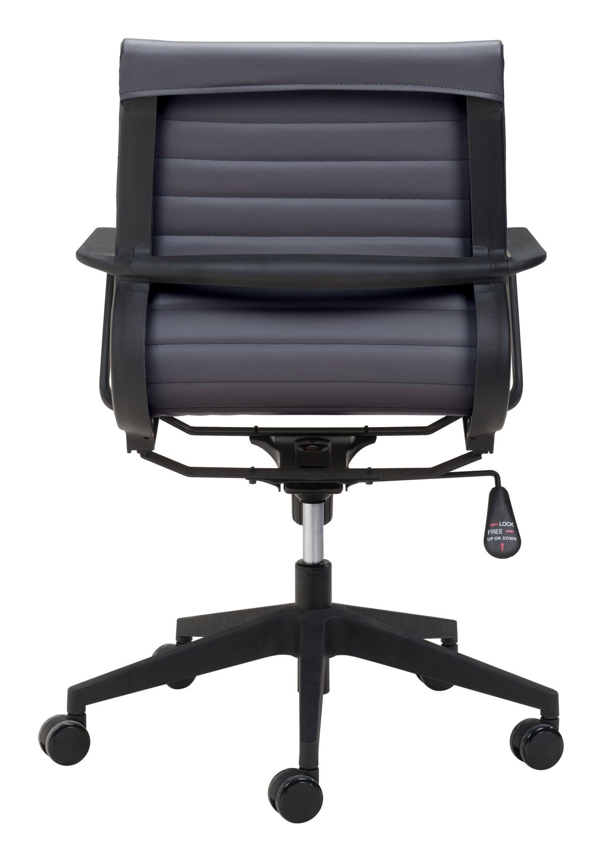 Stacy Dark Gray Office Chair by Zuomod at Eve Furniture