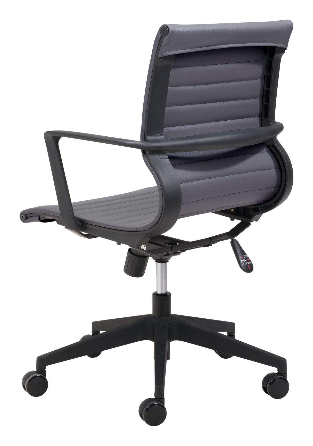 Stacy Dark Gray Office Chair by Zuomod at Eve Furniture