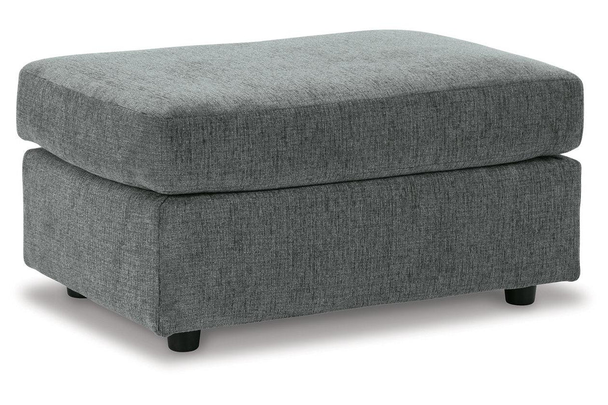 Stairatt Gravel Ottoman by Ashley at Eve Furniture