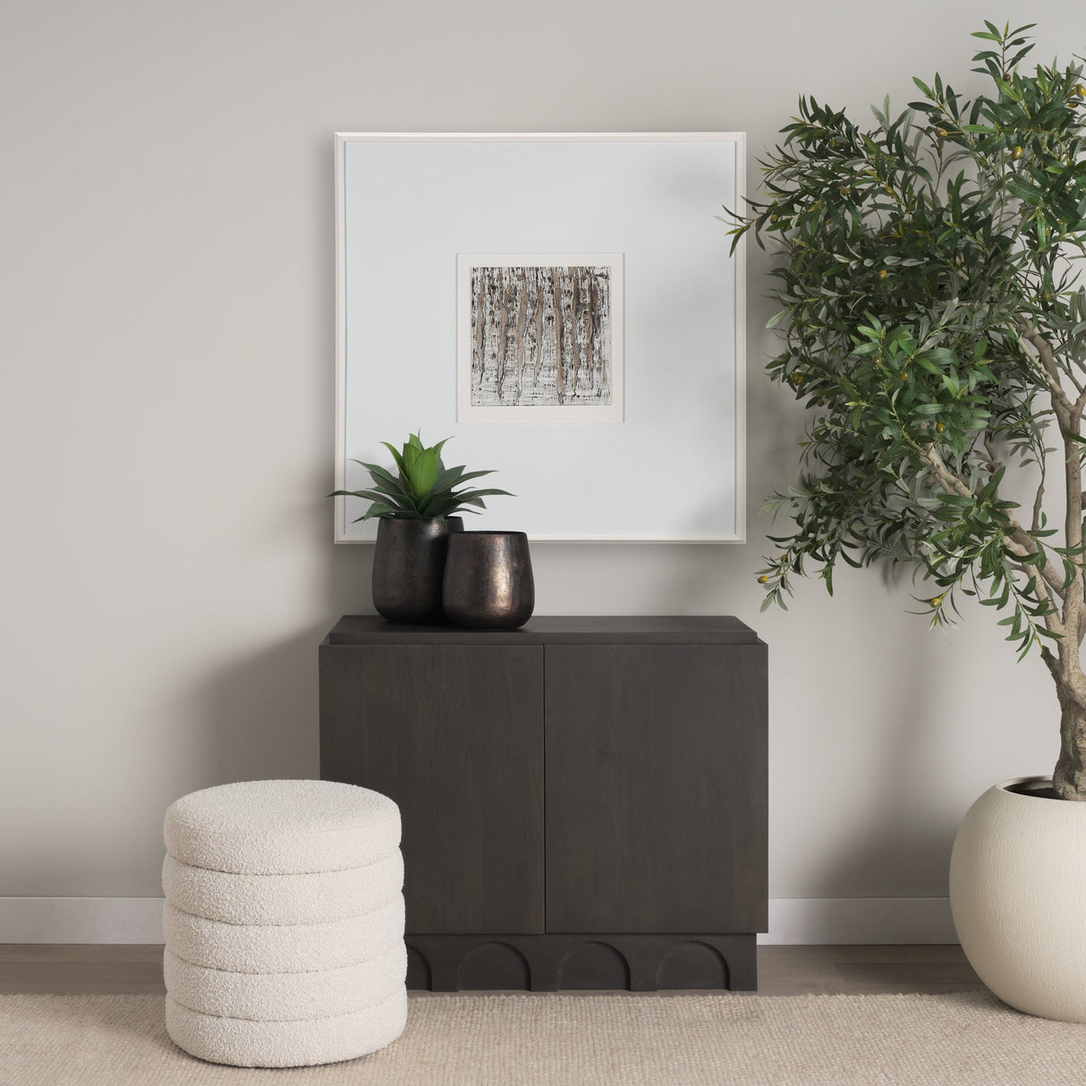 Standing Grove by Studio M a handmade Original Framed Artwork under Glass by Mercana at Eve Furniture