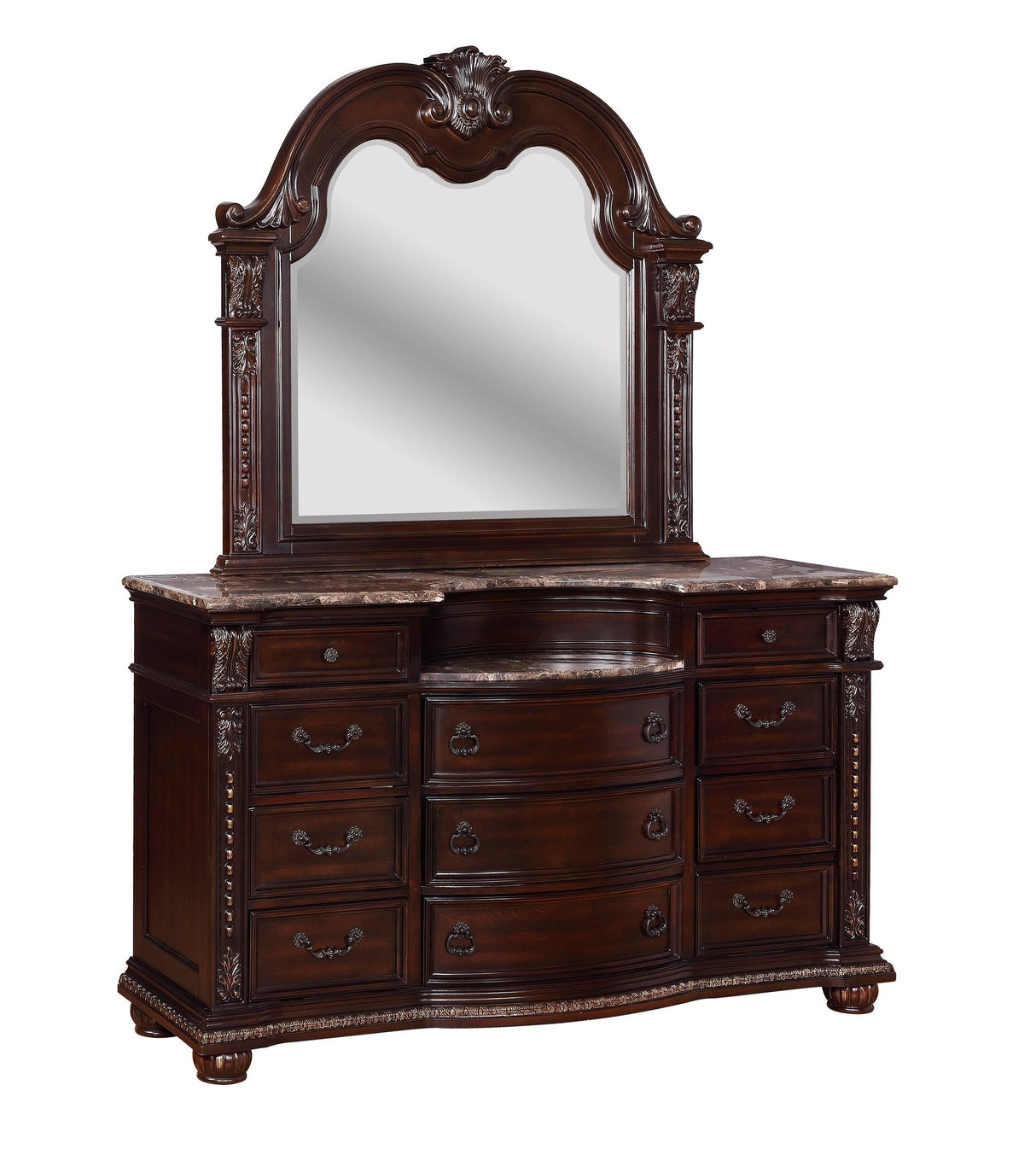 Stanley Cherry Brown Dresser by Crown Mark at Eve Furniture