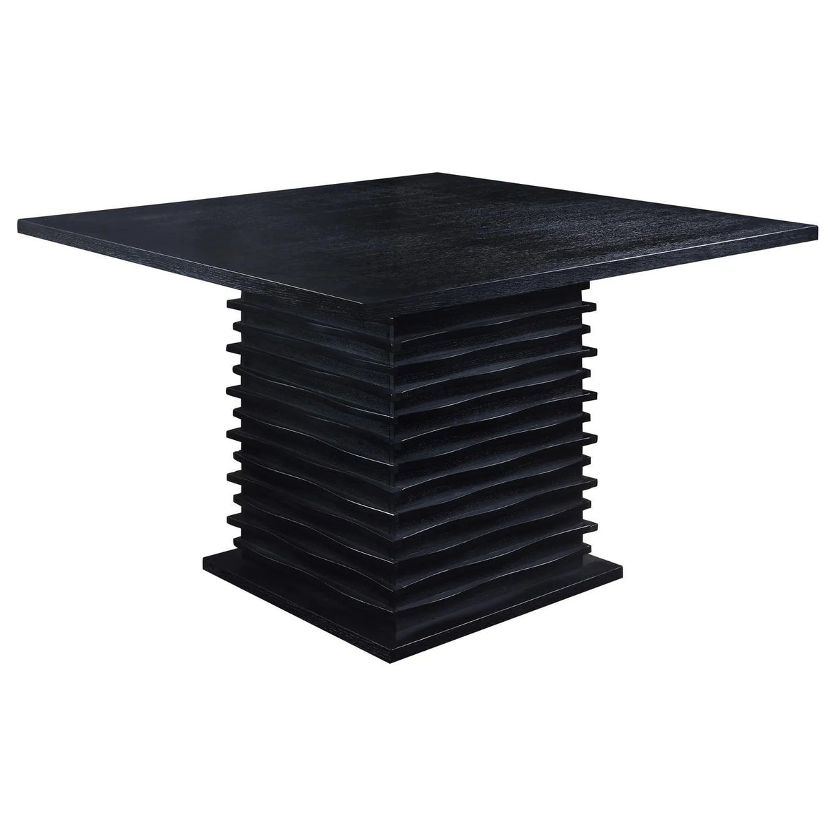 Stanton Black/Gray 7-Piece Dining Set by Coaster at Eve Furniture