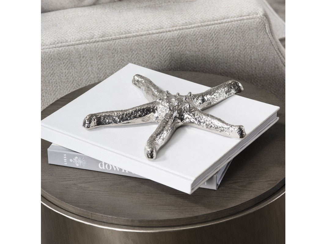 Starfish Silver 2 Piece Starfish (Set of 2) by Crestview at Eve Furniture