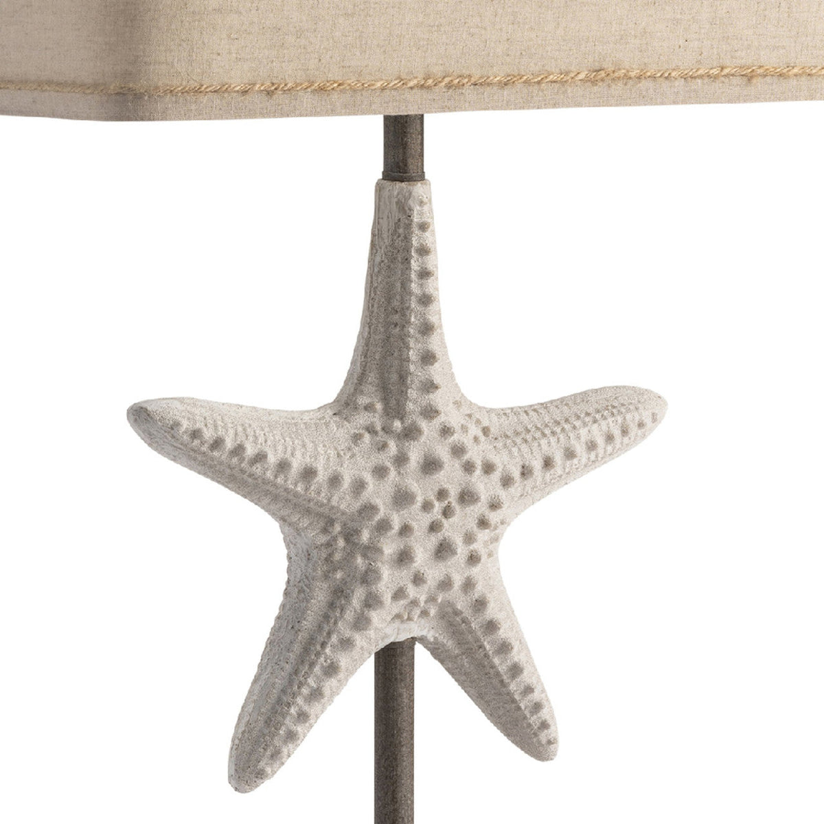 Starfish White/Brown Table Lamp (Set of 2) by Crestview at Eve Furniture