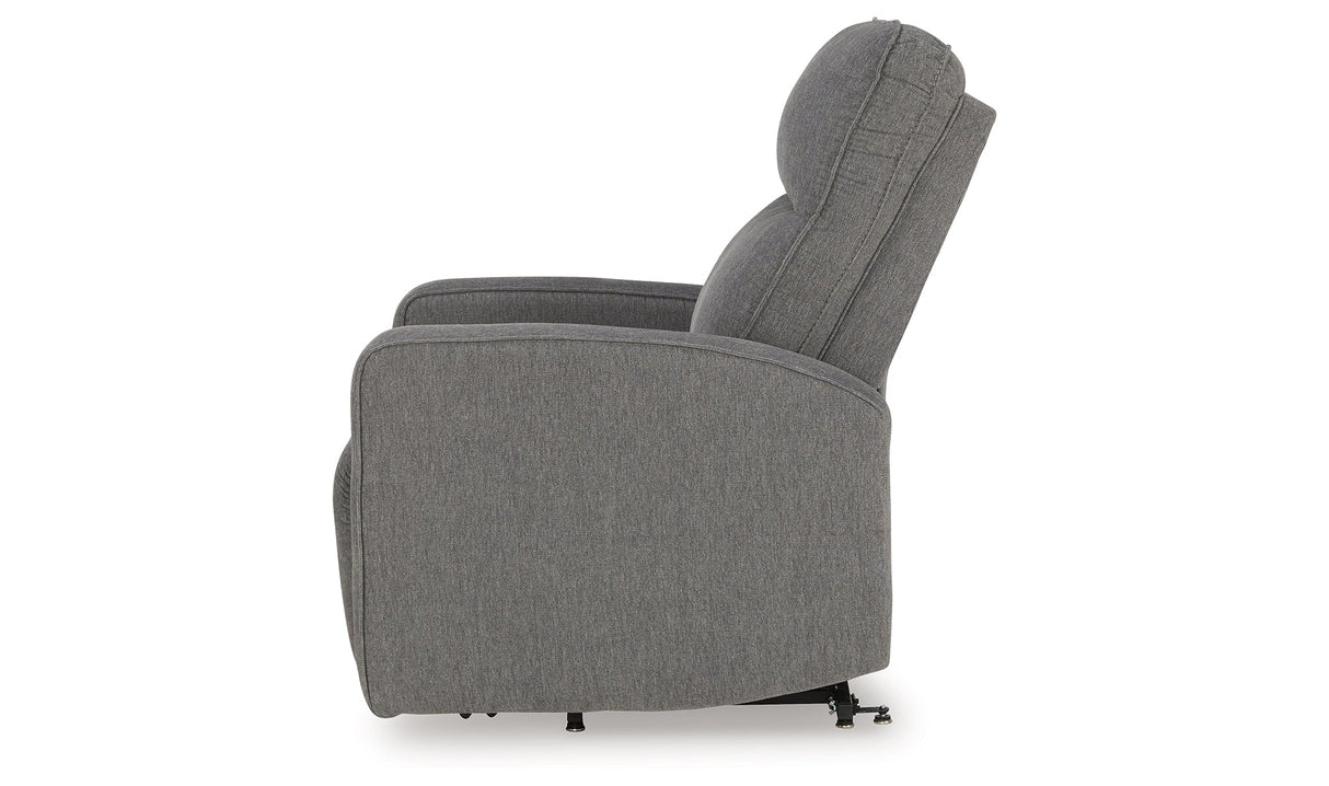 Starganza Gray Power Lift Recliner by ASHLEY FURNITURE at Eve Furniture