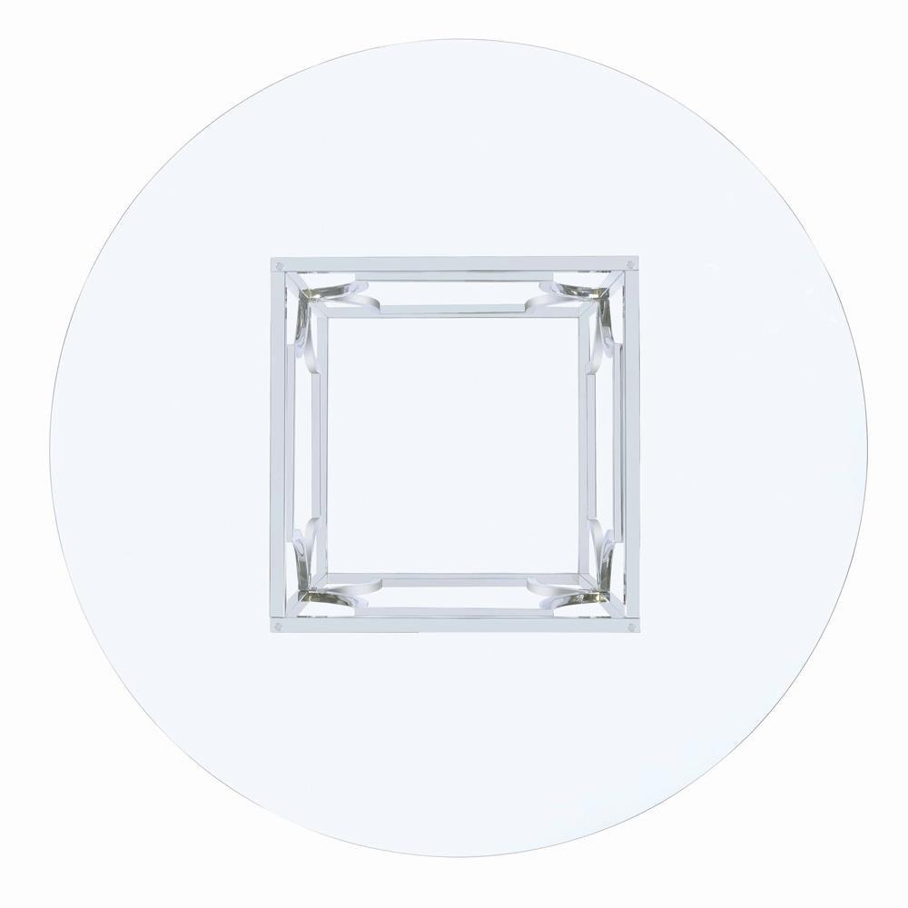 Starlight Chrome Dining Table Base by Coaster at Eve Furniture