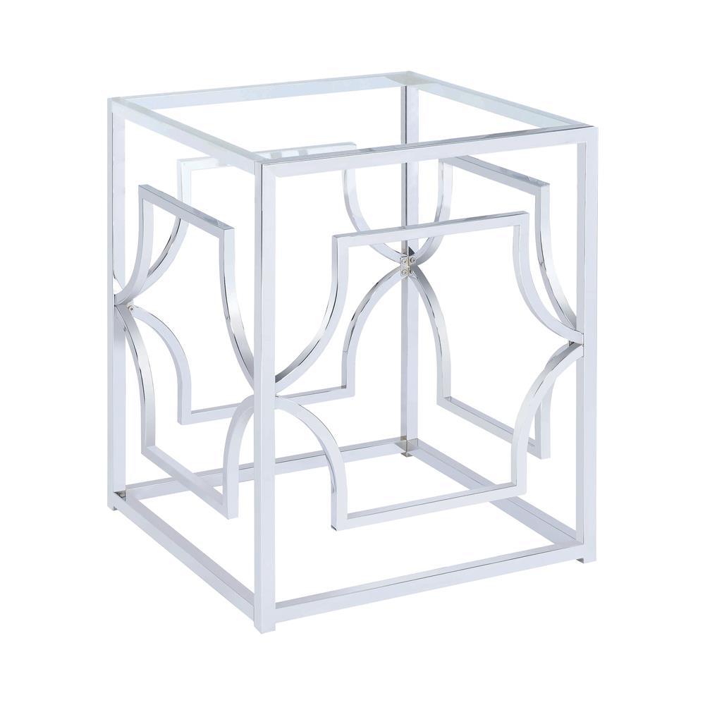 Starlight Chrome Dining Table Base by Coaster at Eve Furniture