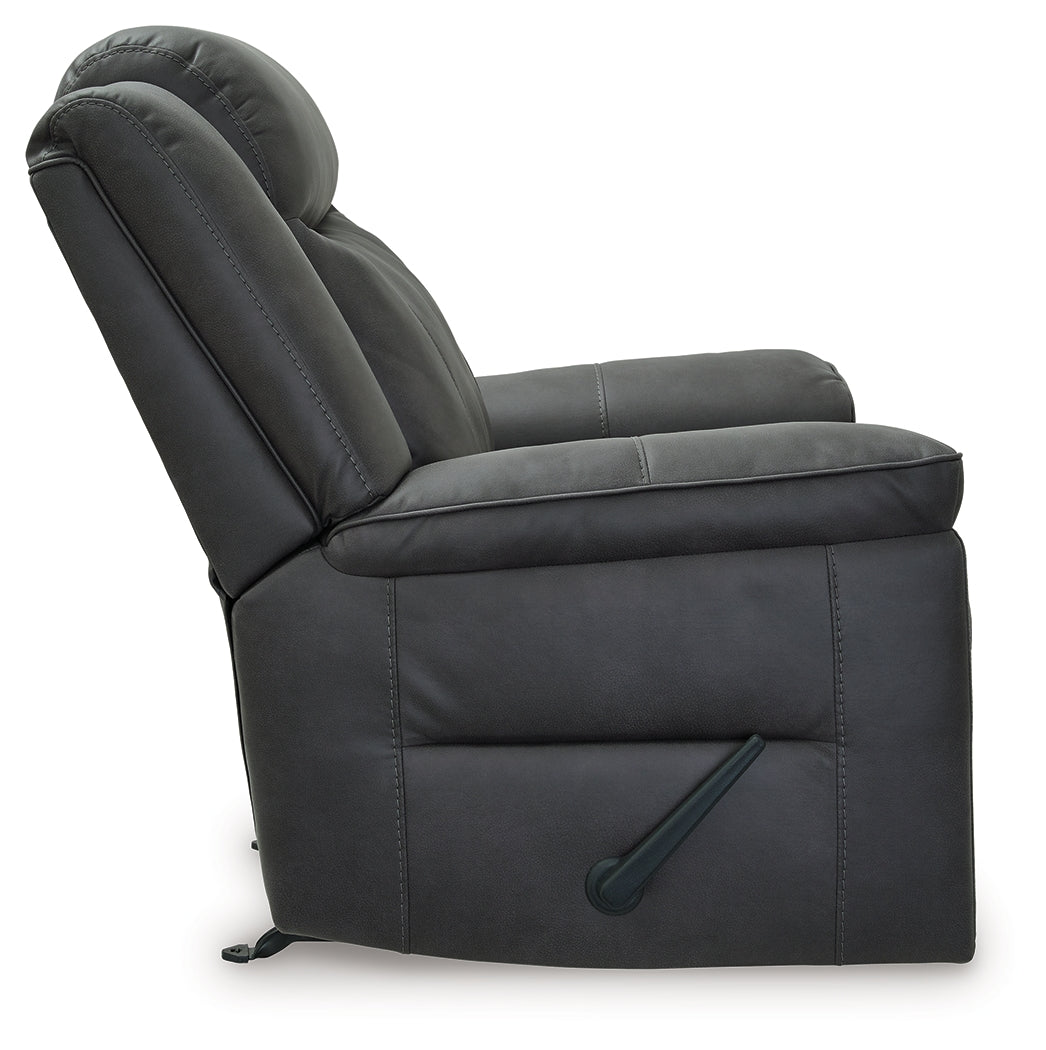 Status Check Shadow Recliner by ASHLEY FURNITURE at Eve Furniture