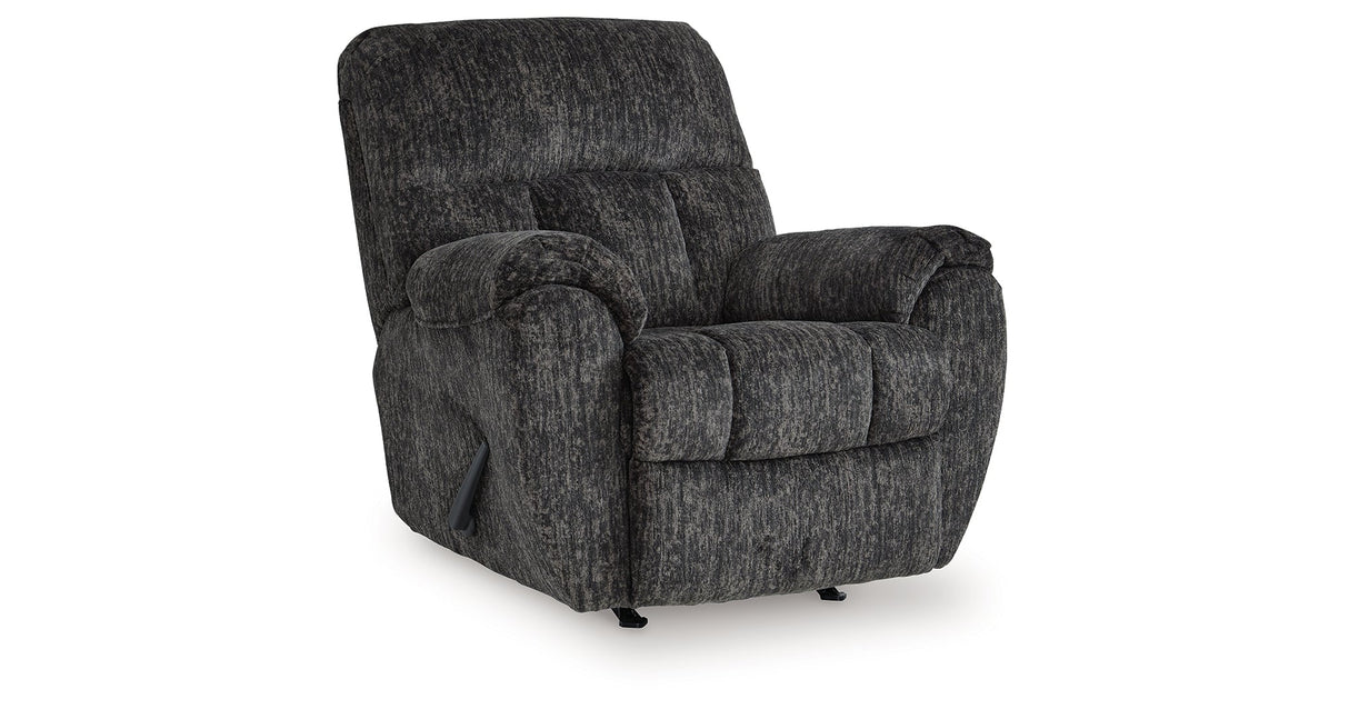 Stayfish Gunmetal Recliner by ASHLEY FURNITURE at Eve Furniture