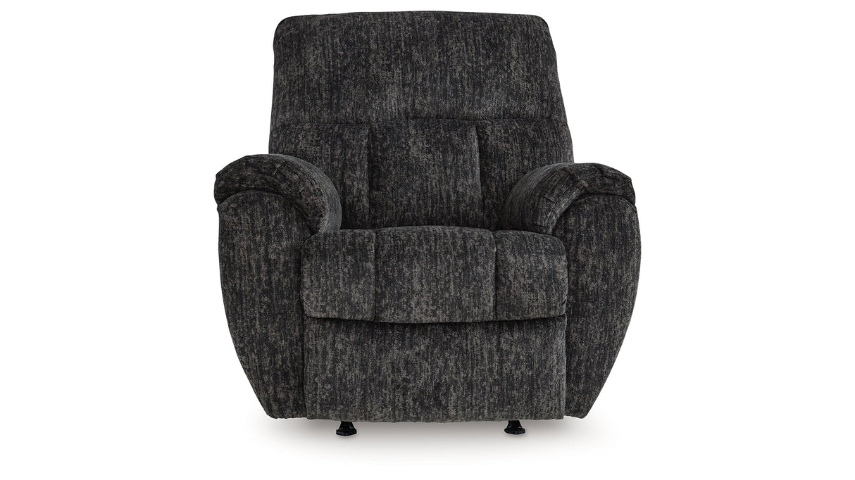 Stayfish Gunmetal Recliner by ASHLEY FURNITURE at Eve Furniture
