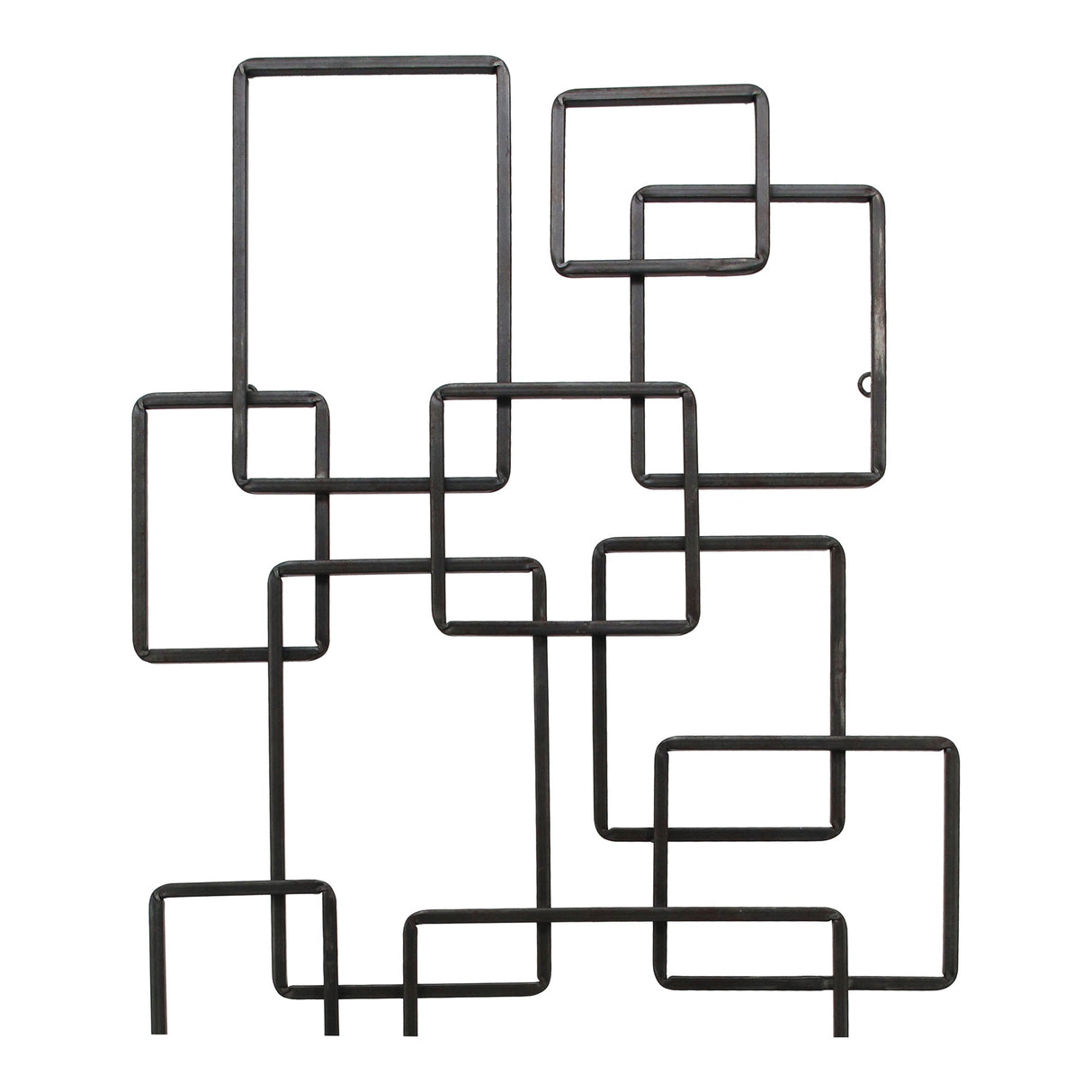 Steel Black Squares Wall Décor by MOES at Eve Furniture