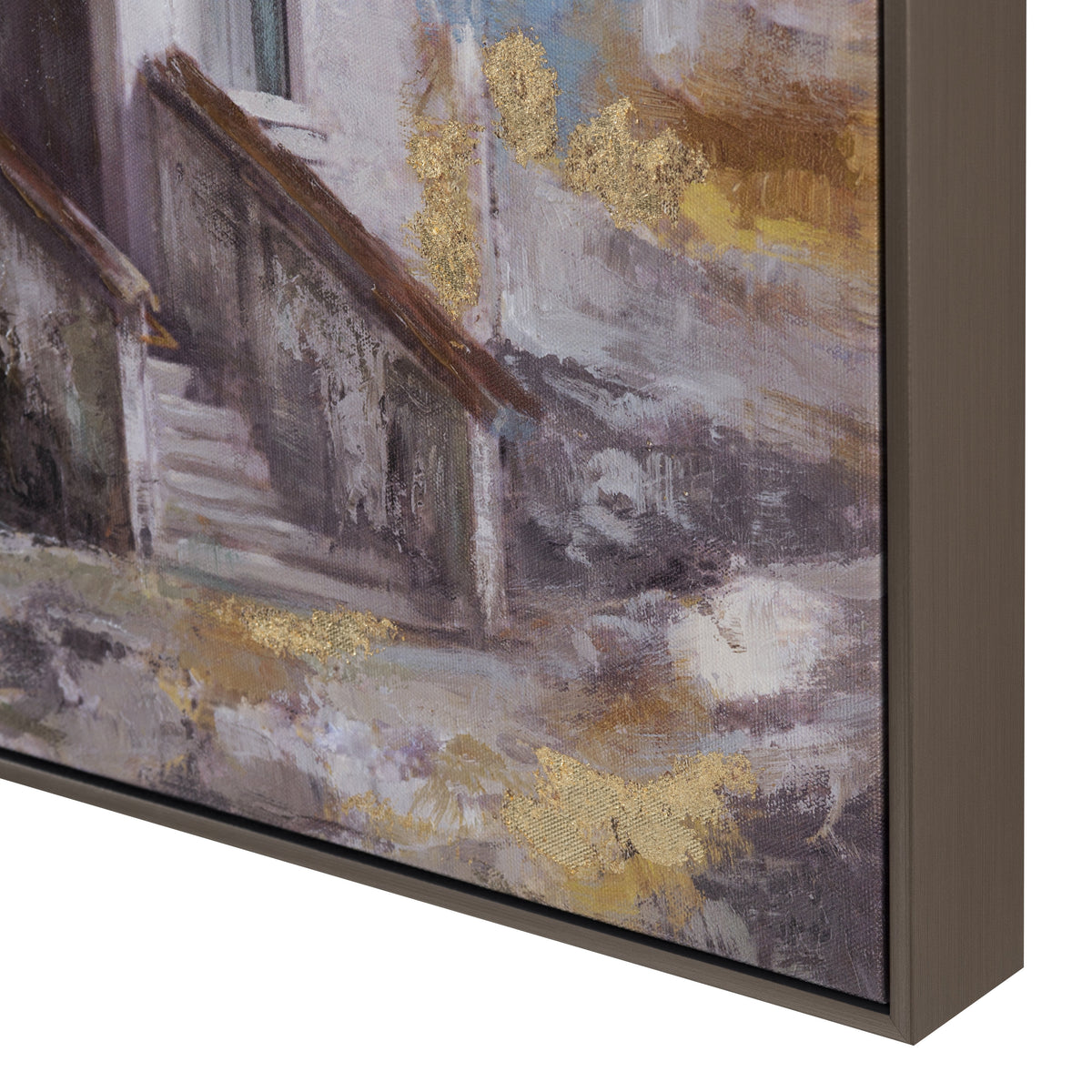 Steeple Blue/Brown Canvas by Crestview at Eve Furniture