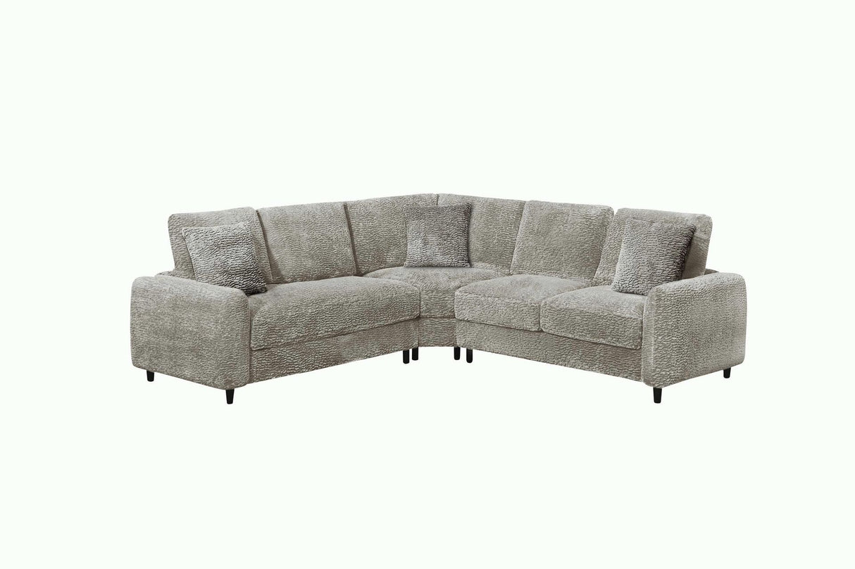 Stella Beige Sectional by Happy Homes at Eve Furniture
