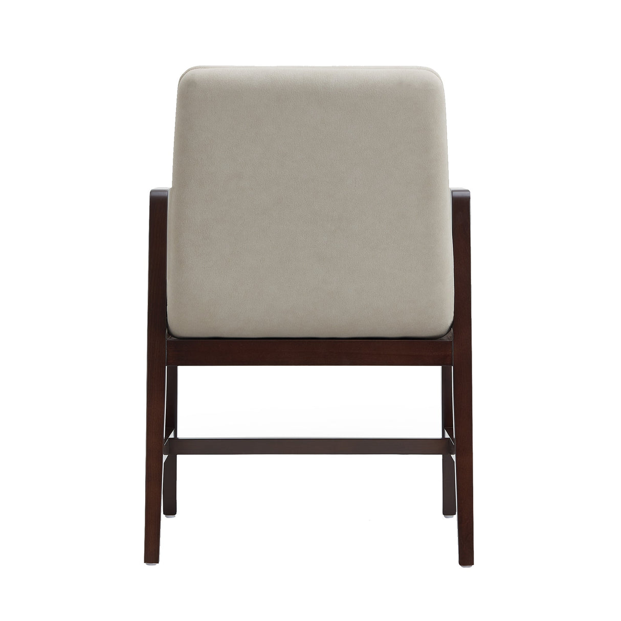 Stella Dining Armchair in Champagne by Manhattan Comfort at Eve Furniture