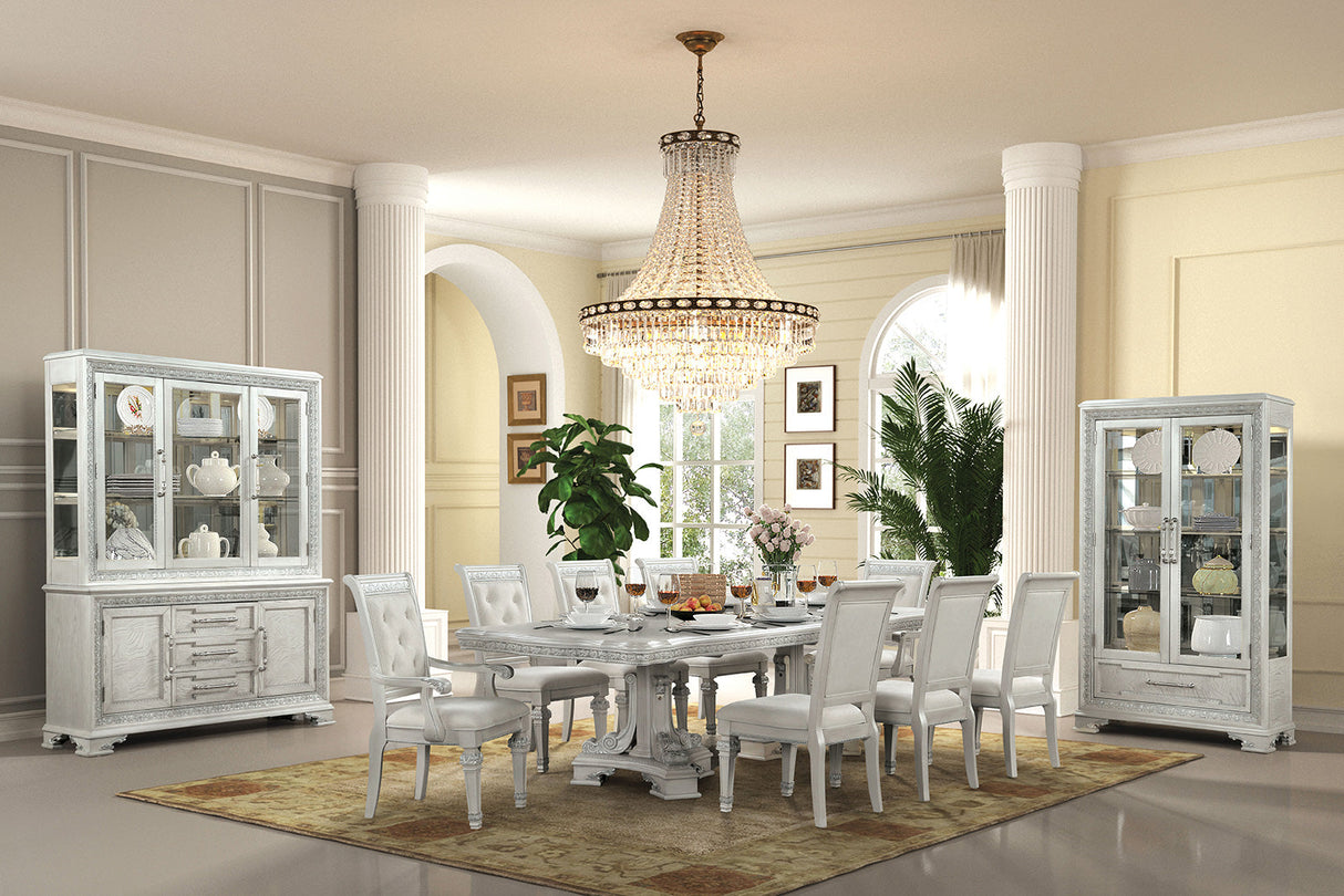 Stella Mia Ivory Chair (Set of 2) by Furniture of America at Eve Furniture