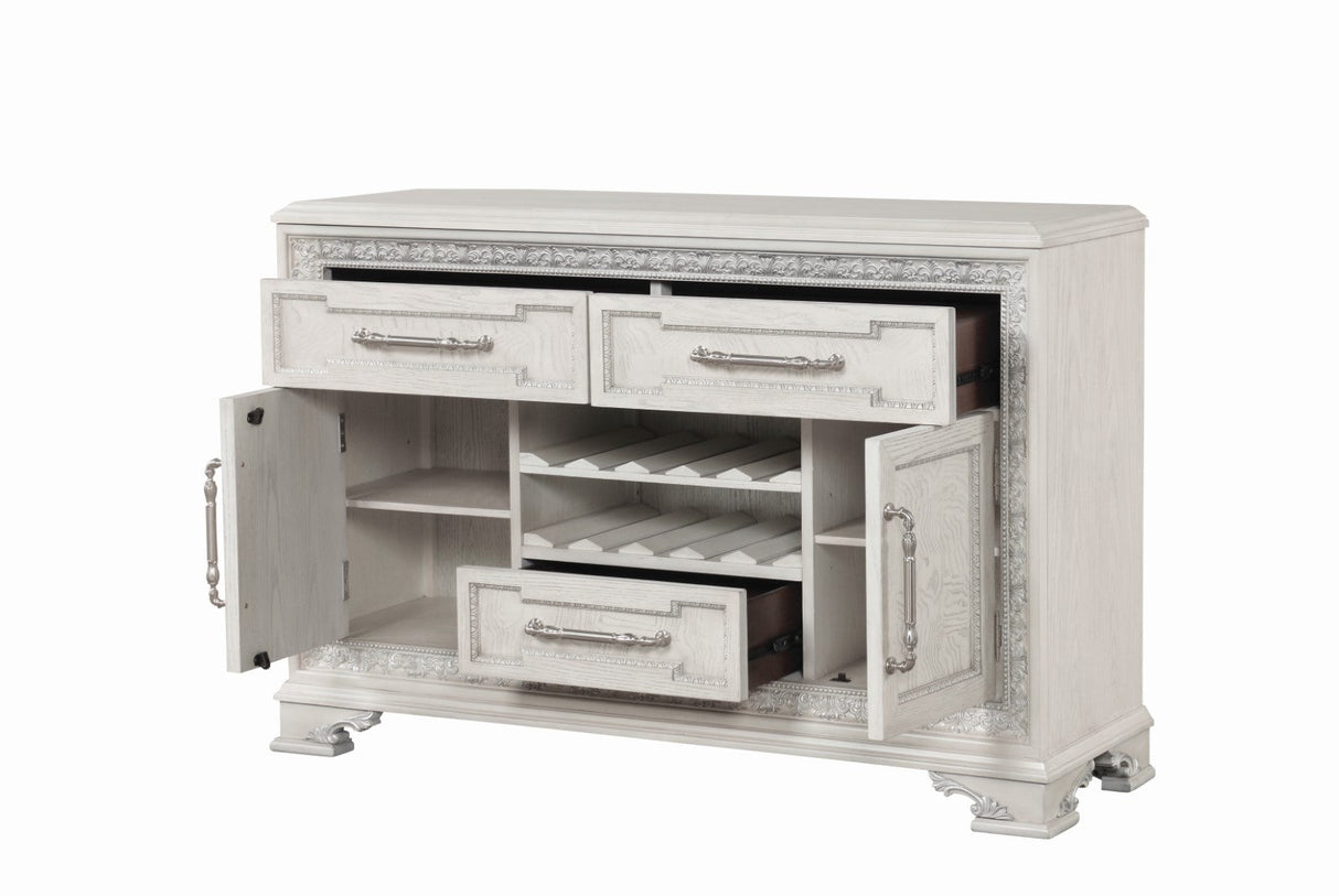 Stella Mia Ivory Server by Furniture of America at Eve Furniture