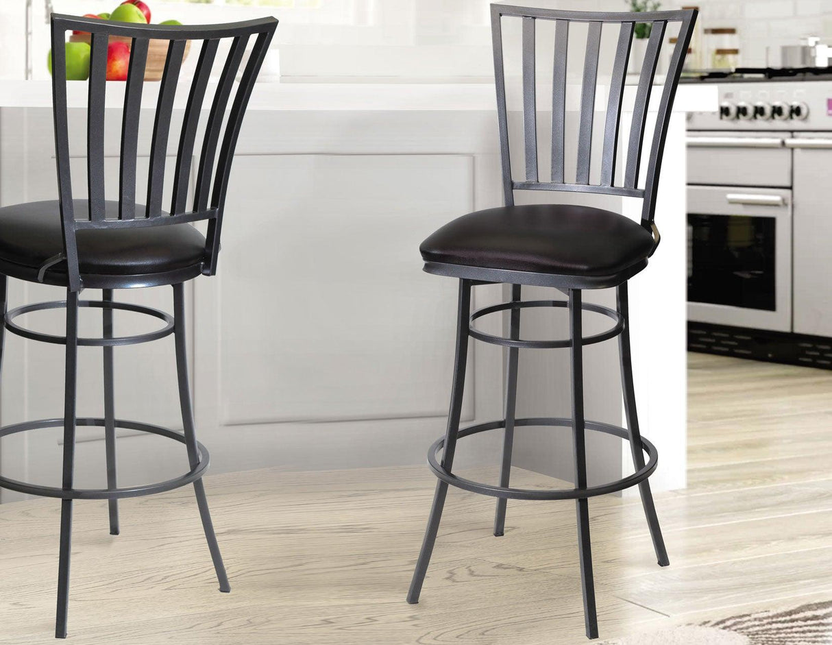 Stellan 30″ Bar Stool, Swivel by Steve Silver at Eve Furniture