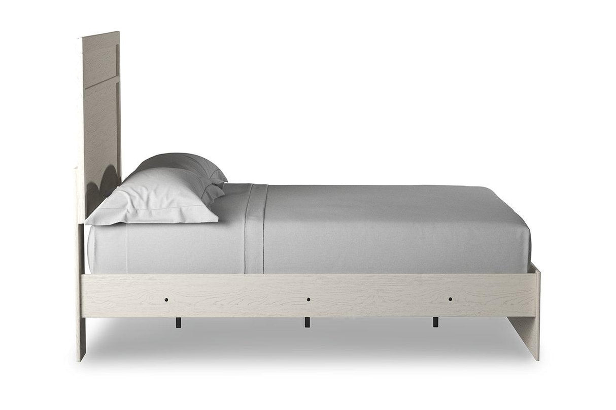 Stelsie White Full Panel Bed by Ashley at Eve Furniture