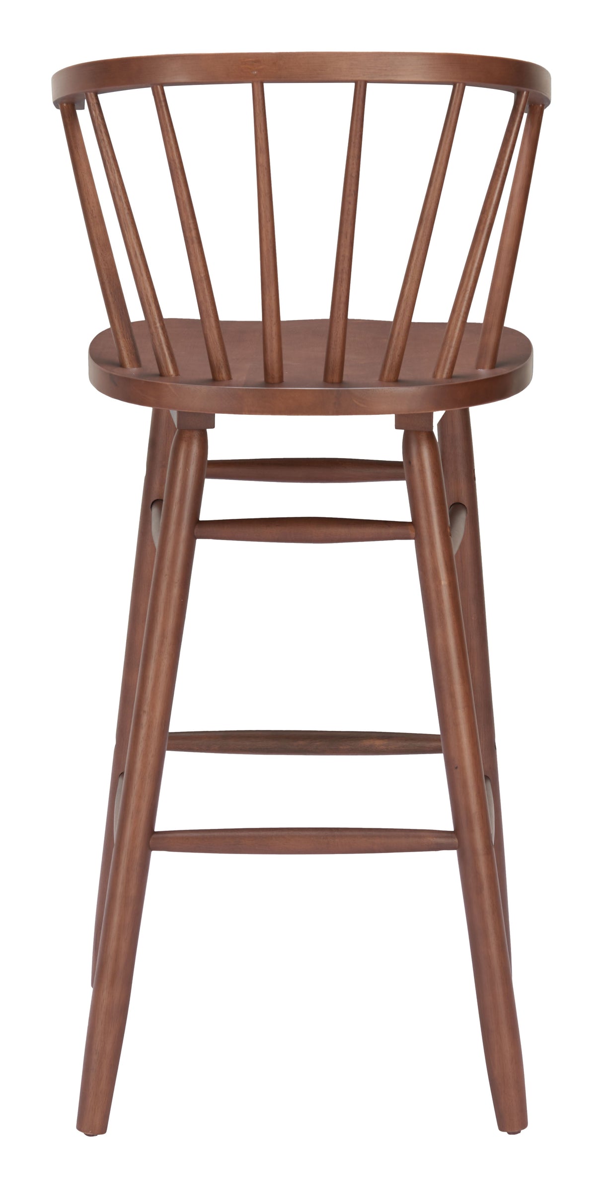 Stenger Walnut Barstool (Set of 2) by Zuomod at Eve Furniture