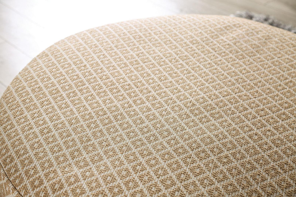 Stephney Gold/Gray Ottoman by Furniture of America at Eve Furniture