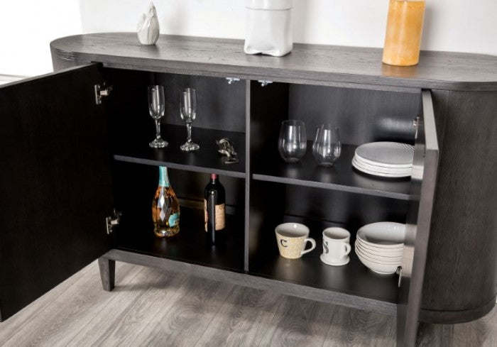 Sterling West Ash Gray Server by Furniture of America at Eve Furniture